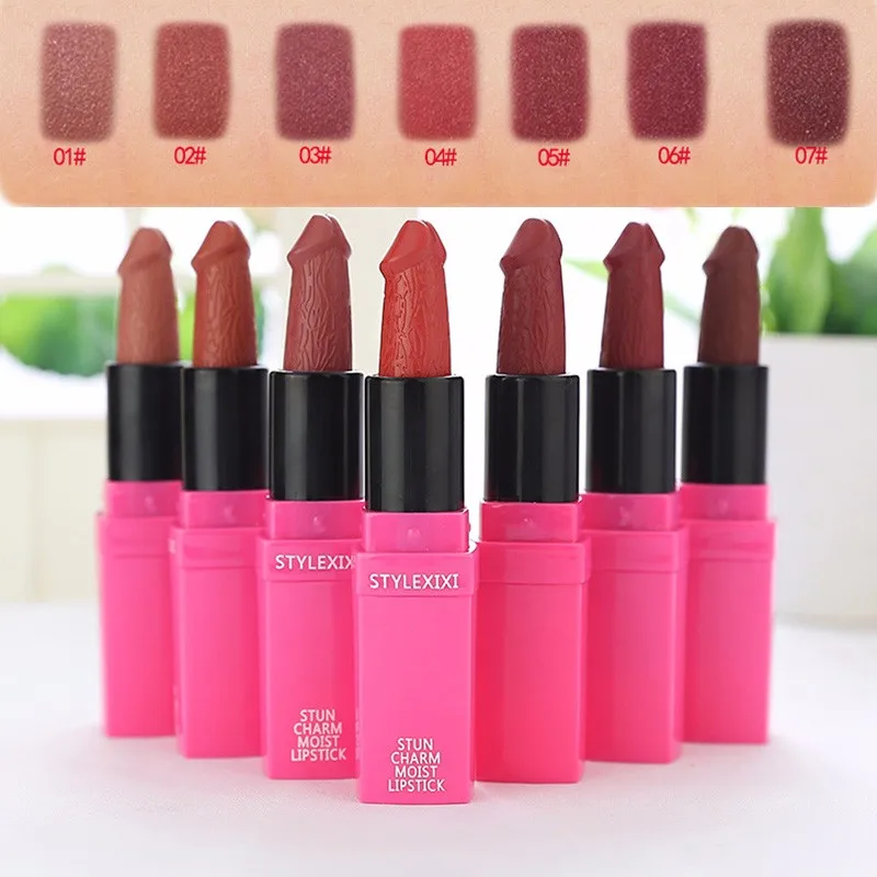 7-Colors-Penis-Shape-Lipstick-Mushroom-Lipstick-Long-Lasting-Moisture-Cosmetic-Rouge-Pop-Matte-Lipstick-Lips (1)
