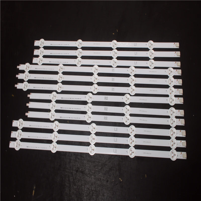 

(New Kit) 12pcs/set R1,L1,R2,L2 47"LED backlight bar Replacement for LG 47LN519C 6916L-1174A 6916L-1175A 6916L-1176A 6916L-1177A