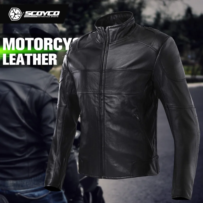 Scoyco Racing Motorcycle Jacket Fur Street Coat Riding Men