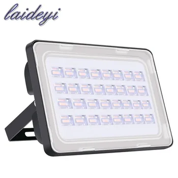 

LAIDEYI 2PCS LED Flood Light 100w Floodlights 12000 Lumens Reflector Led Spot Waterproof IP65 AC 200-240V Outdoor Spotlight