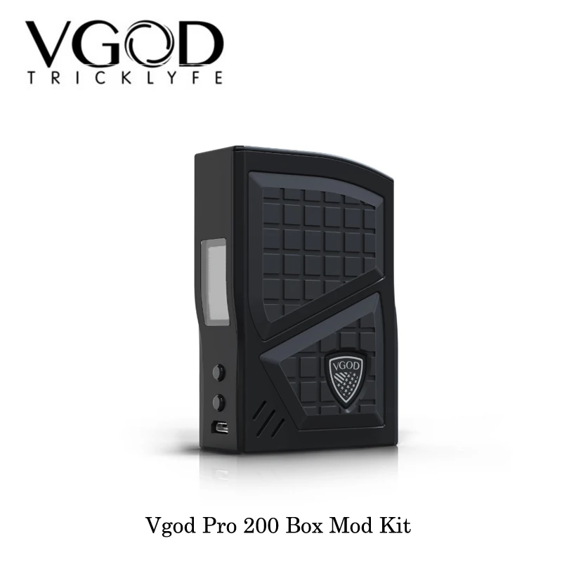 Электронные сигареты Vgod Pro 200 коробка мод комплект с VGOD SUBTANK 5 мл Регулируемый