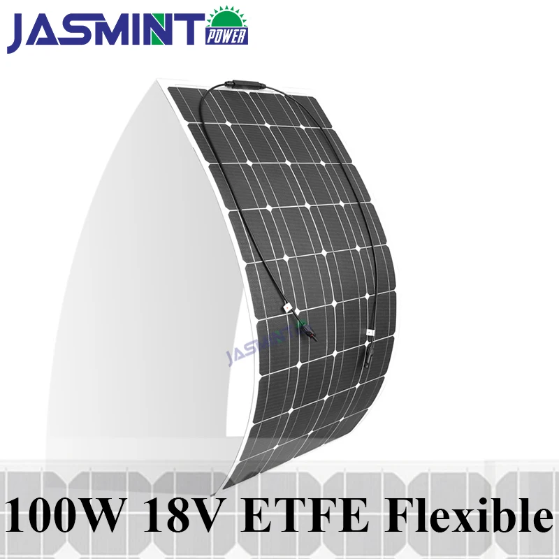 

18V 100W solar panel flexible solar Monocrystalline Cell for Car/Yacht/Steamship 12V 24 Volt 100 Watt Solar Battery
