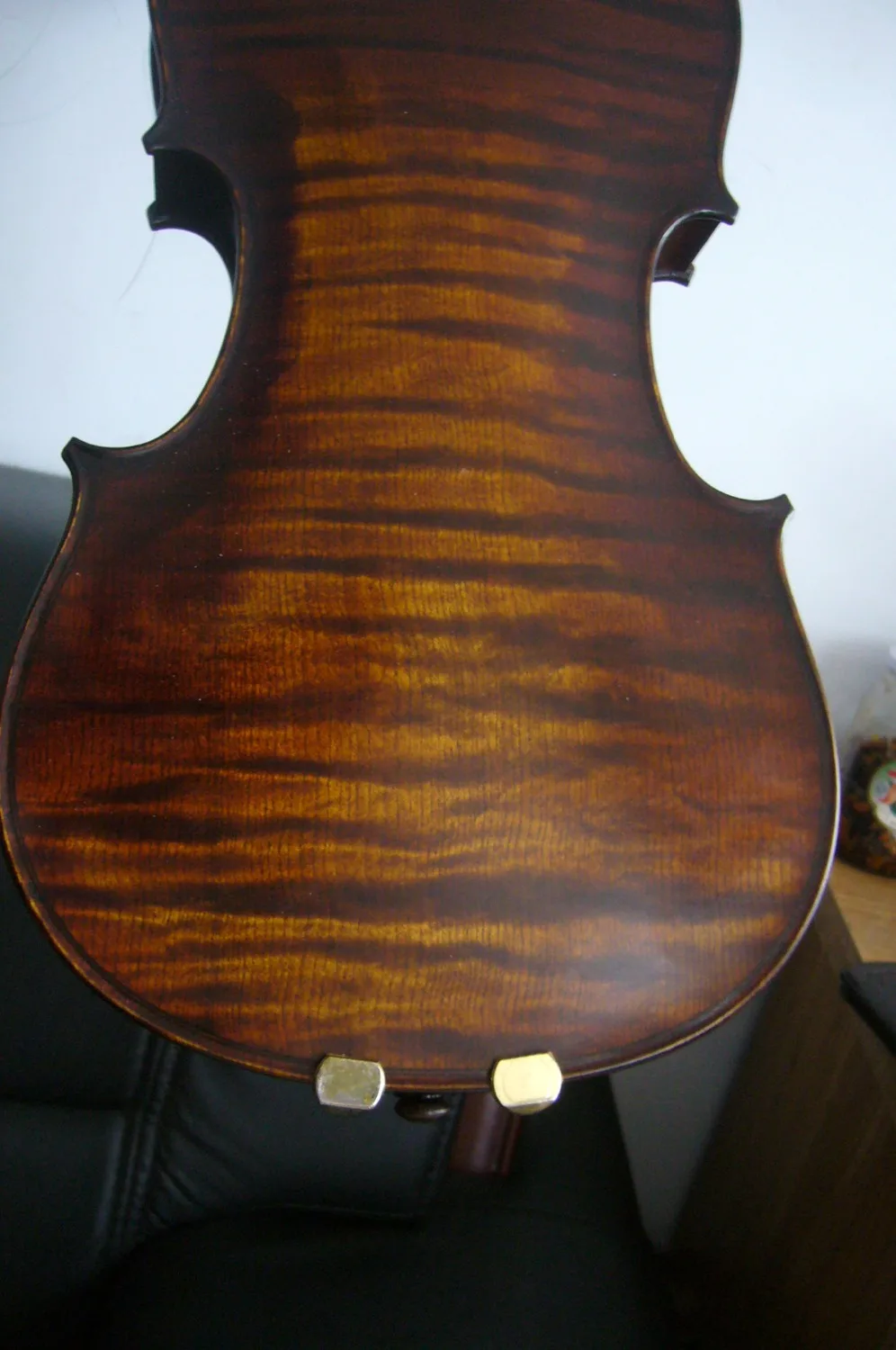 Nice sound hand made 7/8 size violin Stradi Model 1715 old antique style violin