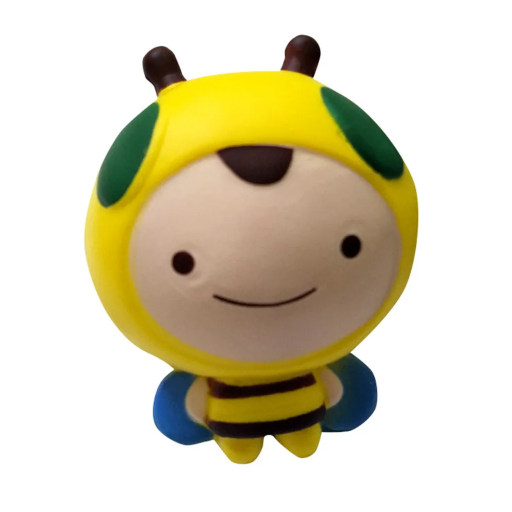Jumbo очаровательны пчела Шарм Супер замедлить рост игрушка-антистресс игрушечные лошадки подарок мягкими caoutchouc рельеф игрушка Feb25