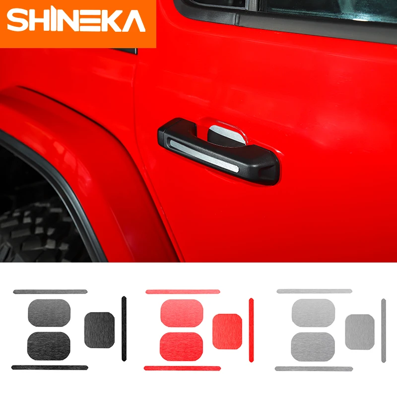 Shineka Car Stickers For Jeep Wrangler Jl 2018+ Accessories 2 Door 4