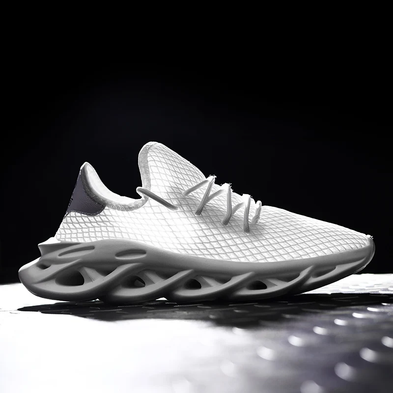 

HUMTTO Cushioning Running Shoes For Men 2019 Air Mesh Breathable Sport Shoes Men Jogging Shoes Men Sneakers Zapatillas Hombre