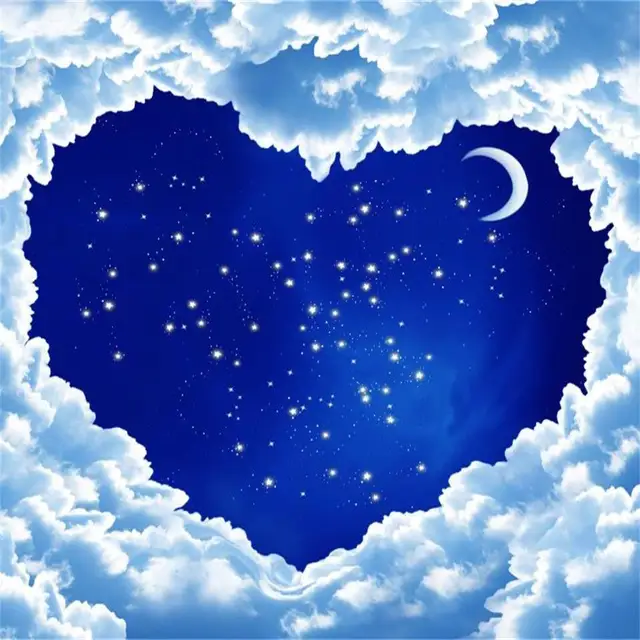 3d wallpaper custom photo mural non woven living room ceiling wallpaper