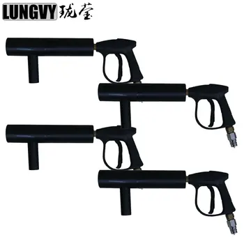 

Free Shipping 4pcs/lot Stage Co2 DJ Gun + 3M Professional Disco Equipment