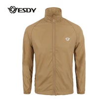 ESDY летние мужские Ультра-тонкие камуфляжные толстовки с капюшоном Защита от солнца тактическая быстросохнущая куртка для мужчин джунгли камуфляж ветрозащитное пальто
