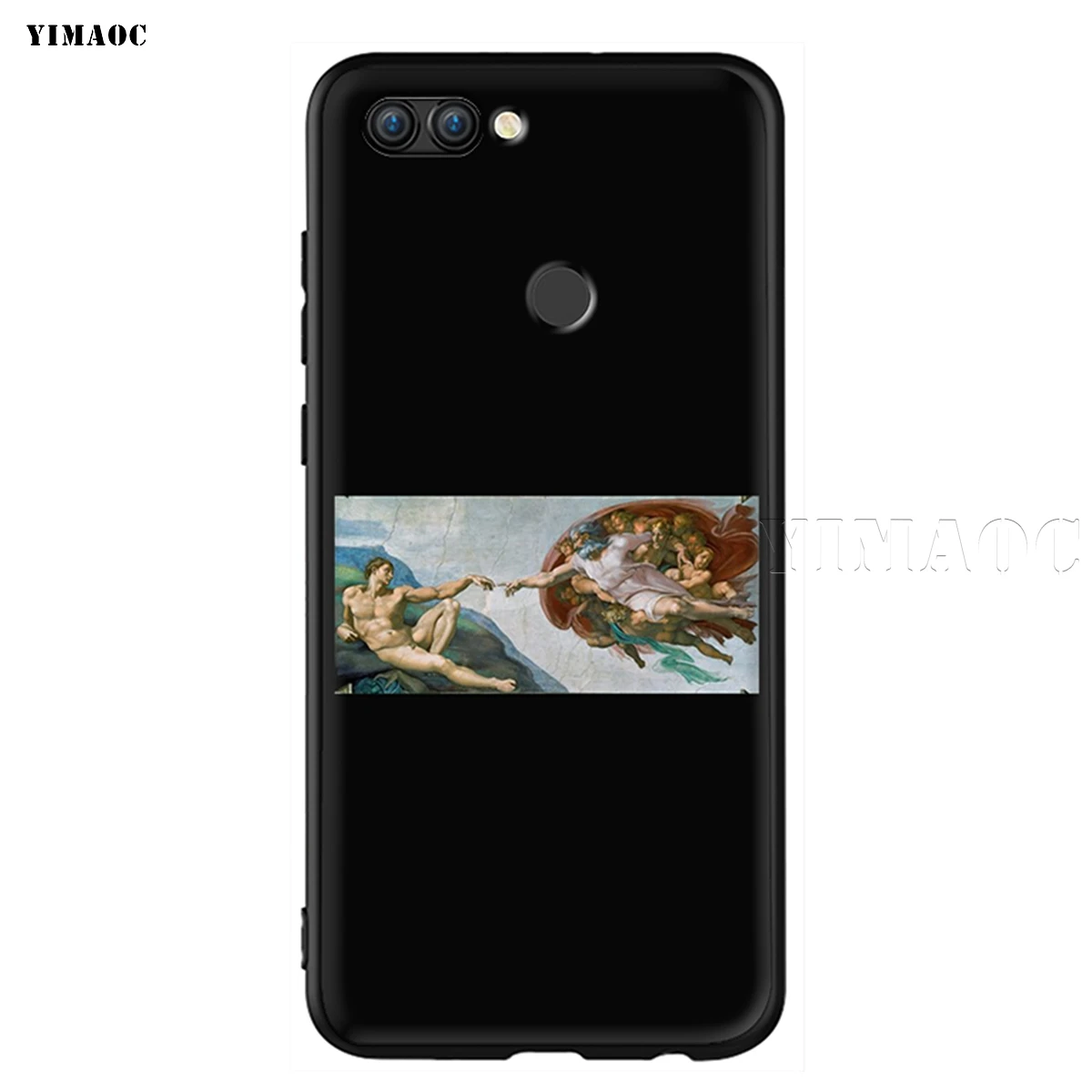 Силиконовый чехол с художественной статуей YIMAOC Michelangelo для huawei mate 10 P8 P9 P10 P20 Lite Pro P Y7 Y9 Smart Mini - Цвет: 5