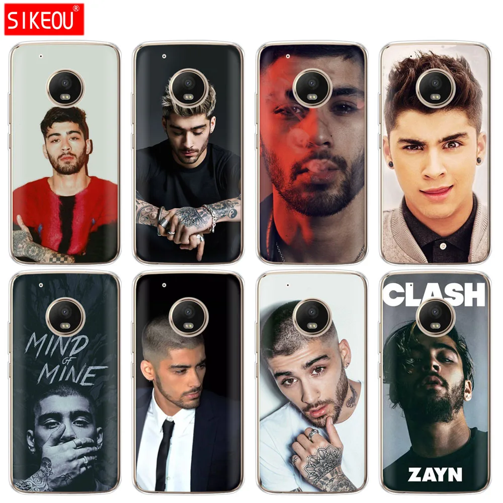 Силиконовый чехол для телефона Motorola Moto G6 G5 G5S Z2 Z3 PLAY PLUS X4 E4 E5 C One Direction Зайн