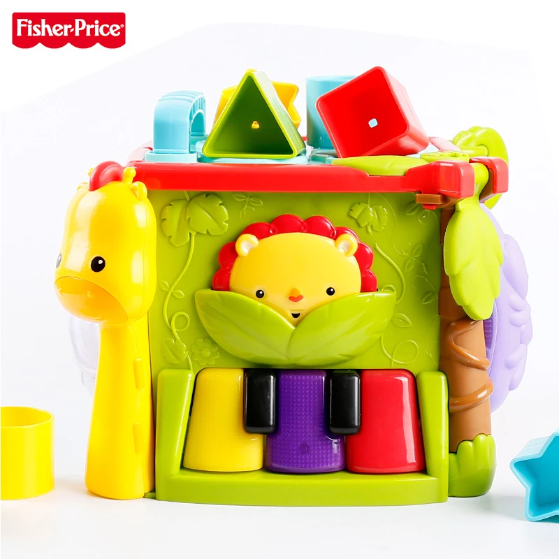 play and learn activity cube