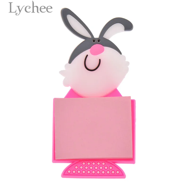 Lychee Kawaii животные дизайн Note бумажный магнит на холодильник прекрасный кот магнит на холодильник украшение для дома кухни - Цвет: 8