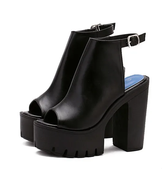 

sale Hot Sale European Women Summer Shoes Slingbacks High Heels Sandals Platform Causel Shoes for Party