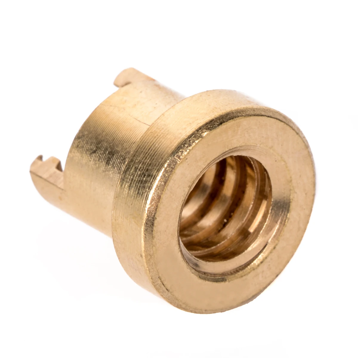 Mayitr 1 Set T8 Anti Backlash Nut 50*22*14mm Spring Loaded Nut For 2mm Acme Threaded Rod Lead Screws