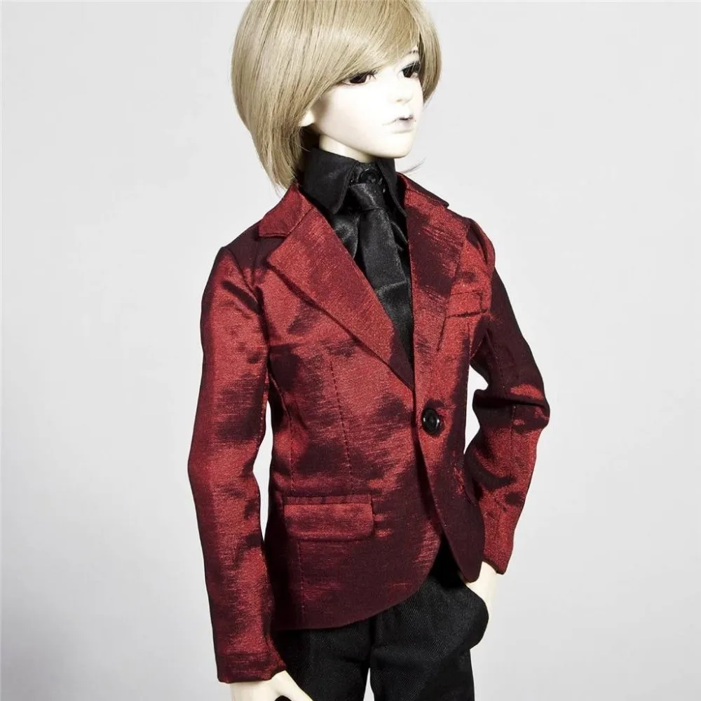 

[wamami] 507# Red Business Formal Clothes/Suits 1/3 SD DOD BJD Boy Dollfie