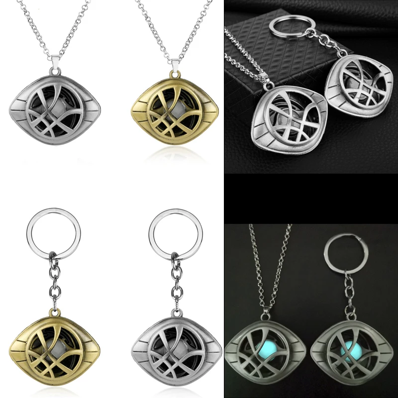 Avengers 4 Endgame Doctor Strange PVC Key Chain Pendant Key Ring Accessories