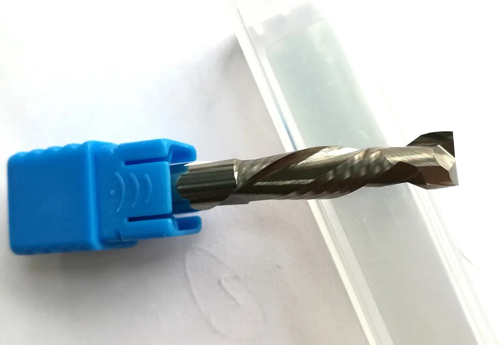 5pc 8X40mm UP &DOWN Cut Two Flutes Spiral Carbide Mill Tool Cutters for