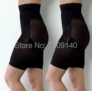Черный обнаженный женский формирователь тела, утягивающие штаны, утягивающие штаны для похудения, утягивающие Утягивающие трусики размера плюс S, M, L, XL, XXL