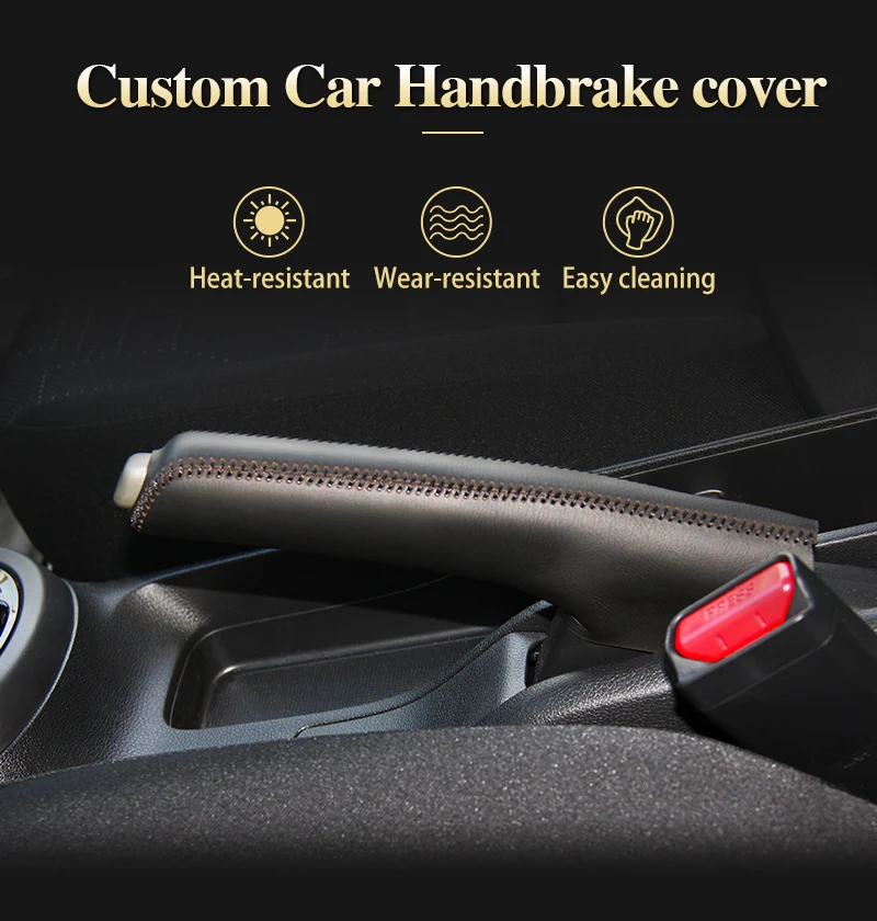 hand brake cover For Honda CITY 2014_01