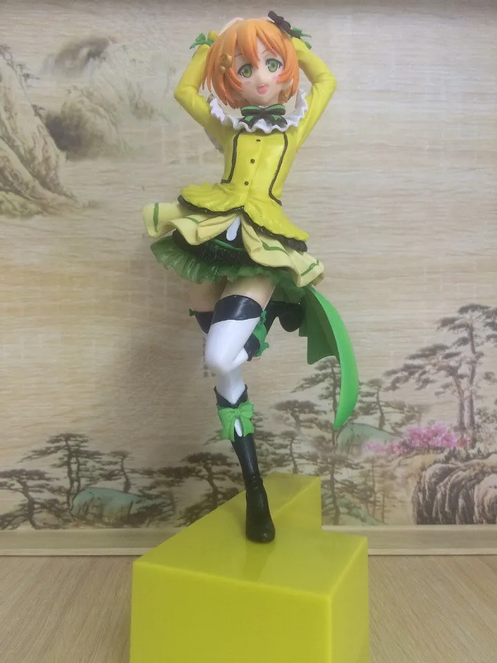 Новинка; Лидер продаж; 21 см; Rin Hoshizora LoveLive! Любовь Живая фигурка игрушки коллекция Рождественский подарок с коробкой