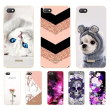 Xiaomi Redmi 6A чехол Redmi 6 Чехол Мягкий силиконовый чехол-накладка Redmi 6 TPU с рисунком чехол для Xiaomi Redmi 6A 6 A A6 телефон чехол s