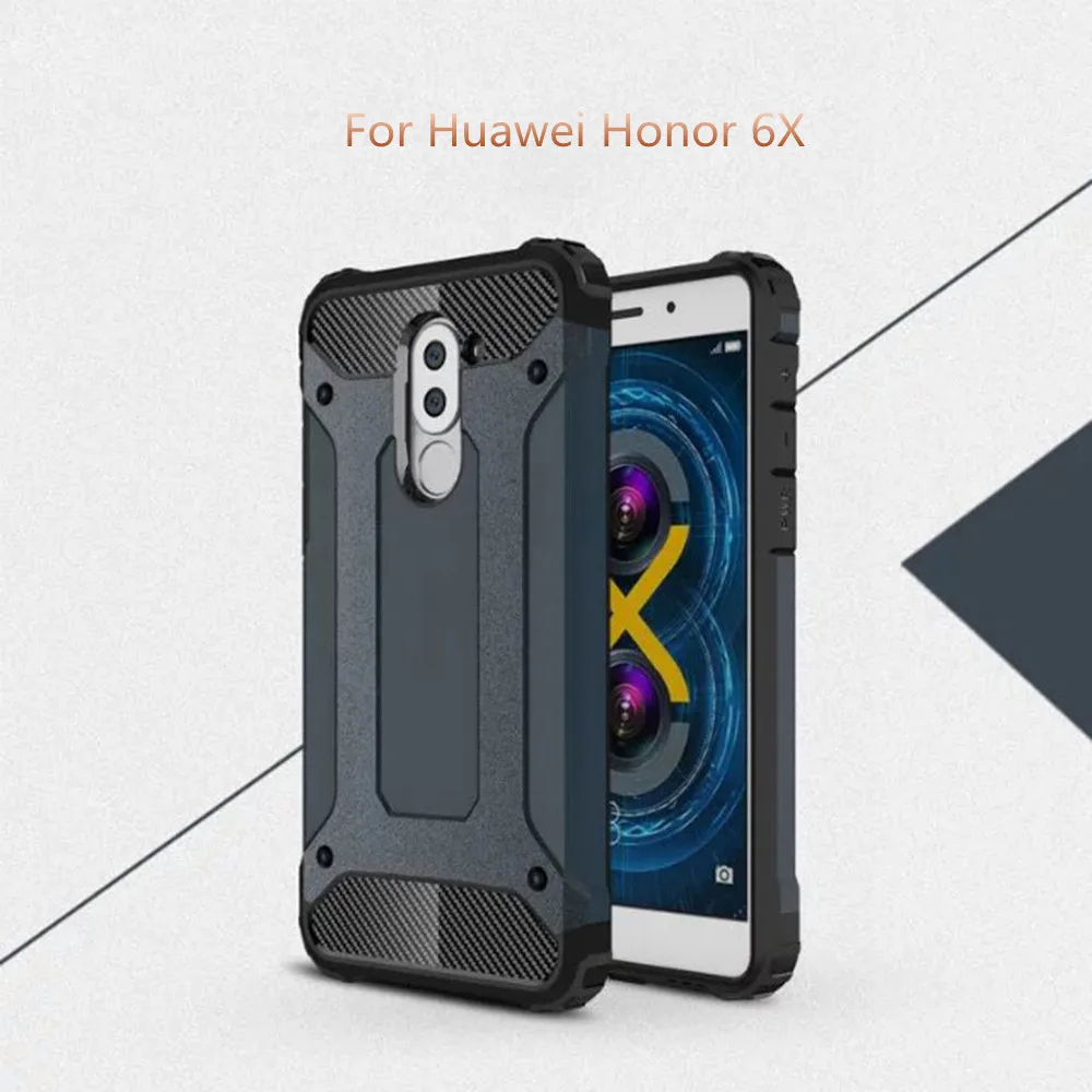 Для Huawei Honor 6X bln-al10 чехол силиконовый Пластик жесткий защитный Телефонные Чехлы