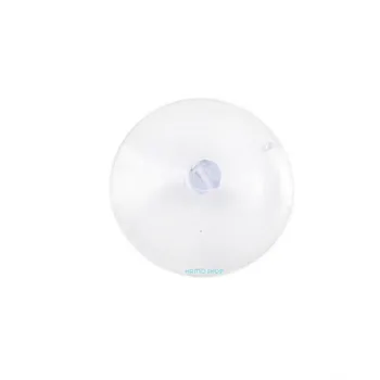 

5pcs Without Hook 60mm Clear Suction Cup Seamless Sucker Head Clip Pad Plastic Rubber