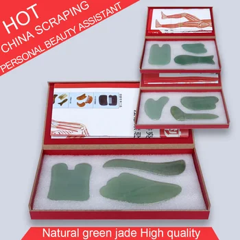 

Beauty Face-lift Tool Massage Face Beauty Breast Tool Women 100% Natural Aventurine Scrape Bodycare Stone Guasha Massage Stone