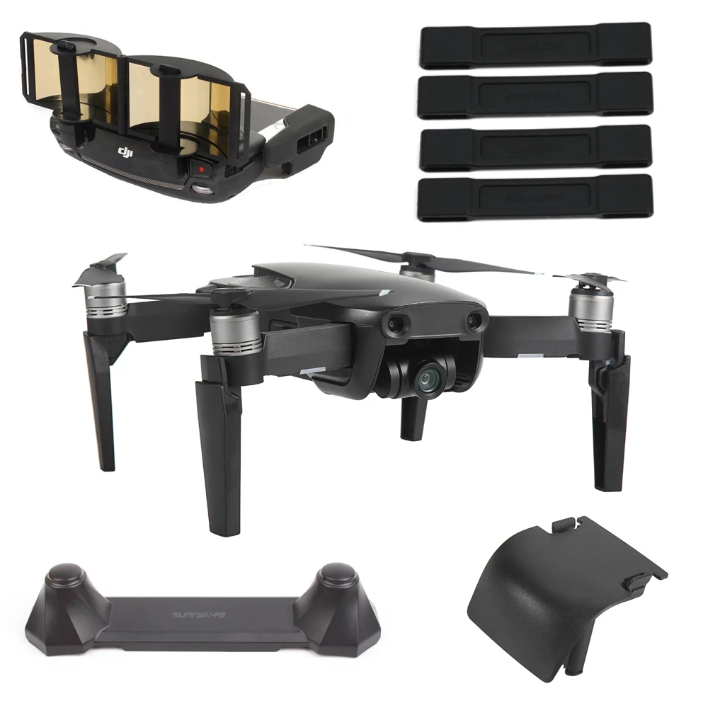 5in1 DJI Mavic Air Accessories Lens Case Remote Control Signal Booster Joystick Landing Gear Propeller Stabilizer