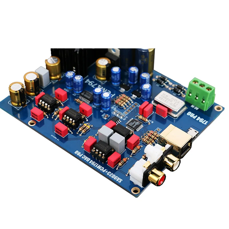 DAC декодер плата SA9023+ PCM1794 USB DAC декодирующая плата звуковая карта 5 В DIY наборы/Готовые B8-004