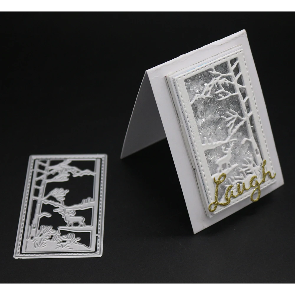 

Adv-one Tree Metal Cutting Dies Stencils For DIY Scrapbooking Paper Card Decorative Craft Dies Embossing Die Cuts 2019 Supplie