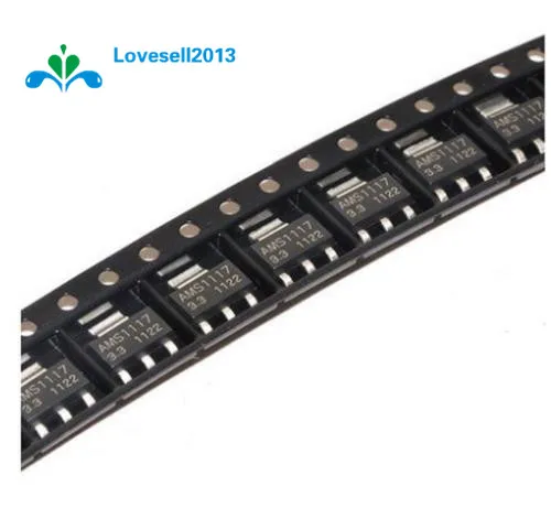 

20Pcs AMS1117-3.3 LM1117 3.3V 1A SOT-223 Voltage Regulator