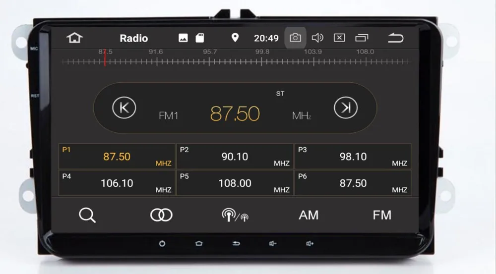 Flash Deal 9" 4G LTE Android 9.0 Car DVD Stereo Radio GPS for VW PASSAT CC Jetta Golf 5 6 Tiguan polo Leon Toledo Touran Caddy EOS Sharan 1