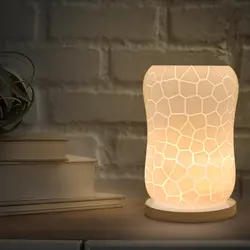 Usb зарядка 3D печать Новинка Спальня светодиодный ночник креативный 3 цвета Изменение Настольная лампа