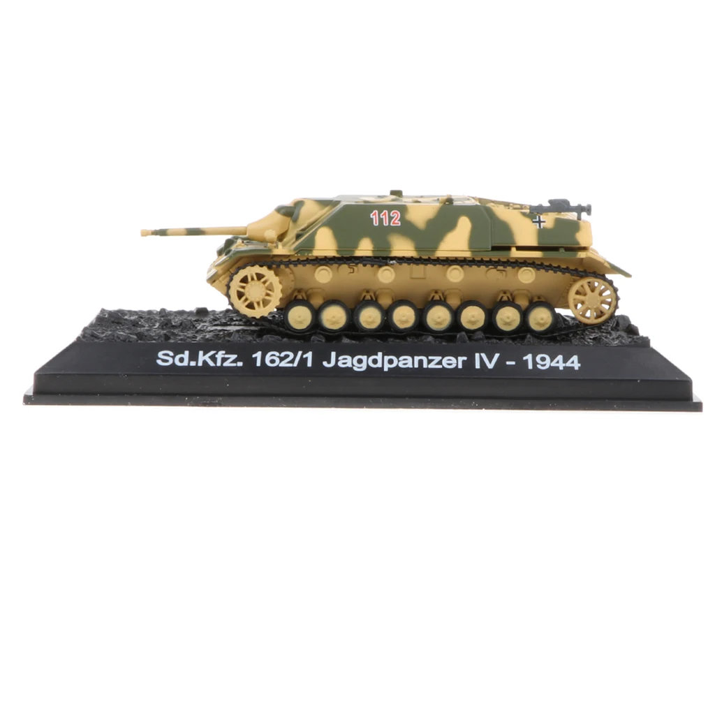 1:72 German Sd.Kfz.162/1 Jagdpanzer IV-1944 Deicast Army Tank   Model Toy Gifts Collection