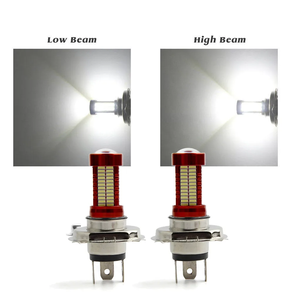 Kongyide автомобильный светильник 2 шт. H4 головной светильник 40 Вт 10000лм светодиодный комплект лучевых ламп 6500 к противотуманный светильник s Белый Прямая поставка f23