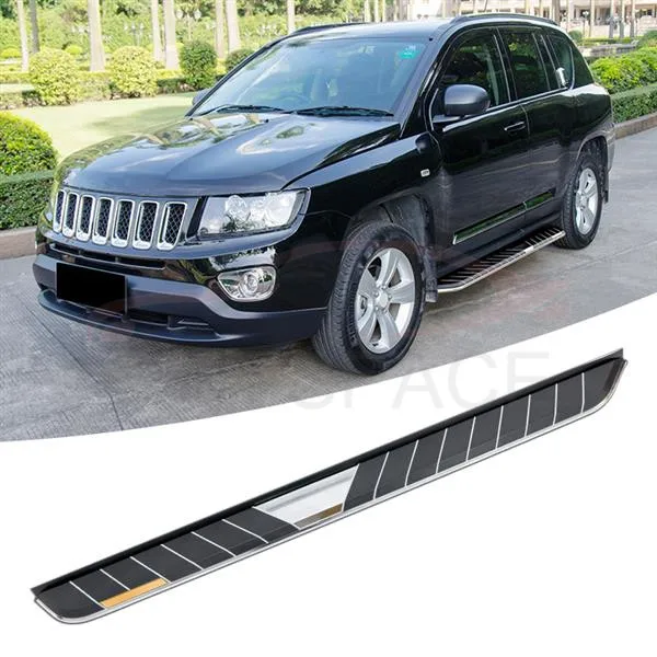 Боковой Шаг подходит для Jeep все новые компас 2017-2020 Беговая доска Nurf бар платформа