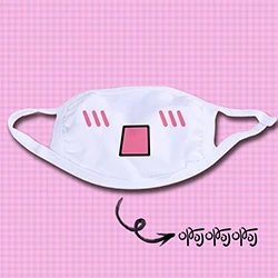 Kawaii Dust Mask, 1 шт., Kpop, милая, аниме, мультяшная маска, муфельная, душевная маска, Kpop, смешная, унисекс, хлопковая маска - Цвет: 13