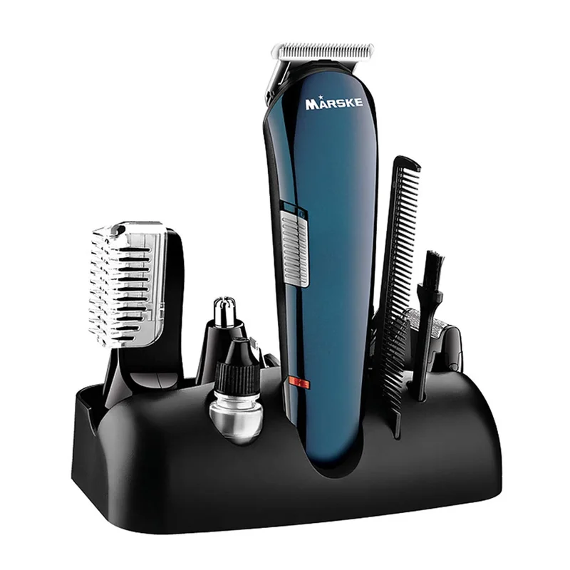 

Hair Clippers, 5 in 1 Rechargeable Cordless Electic Grooming Kit with Hair Clippers, Nose Trimmer, Hair Styling Trimmer
