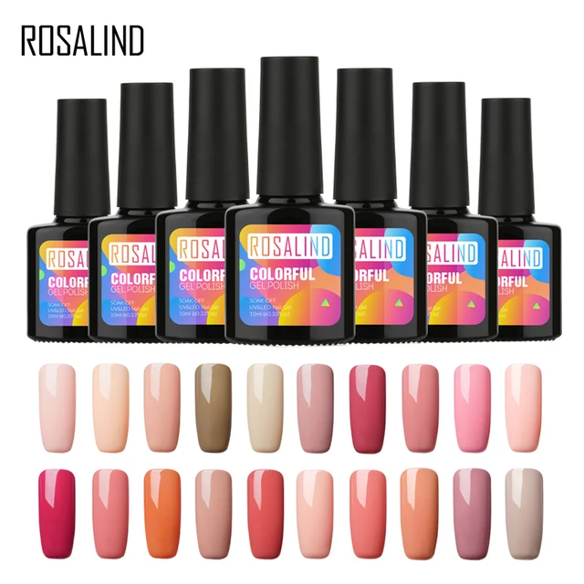 Rosalind Gel Nail Polish 10ml Series Uv Hybrid Set Rosalind Gel Nail Polish 10ml Series Uv Hybrid Set For Paint Need Top