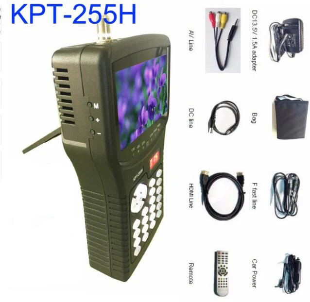 Φ спутниковый искатель 4 3 дюймов Tft Led ручной satfinder сигнал искатель|finder satellite|satellite