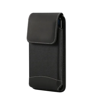 

Universal Pouch Holster Case Rugged nylon belt loop clip Fits for Samsung S20 S10 S9 S8 S7 For iphone 11 X XR XS Max cover case