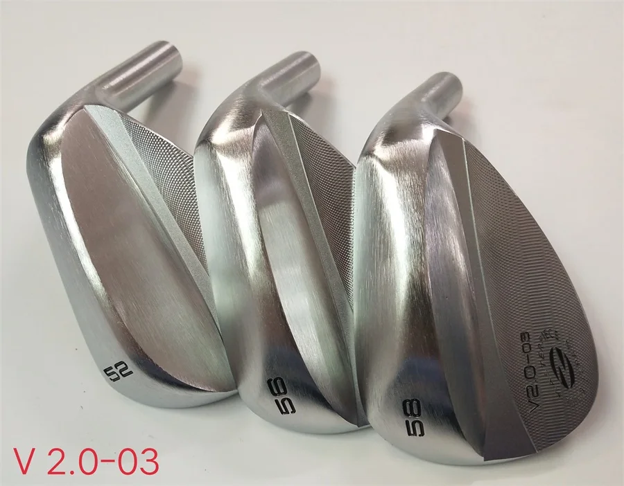Zodia V2.0-03 серебряный цвет клиновидная головка кованый углерод стальной клюшка для гольфа головка деревянный железный клюшка