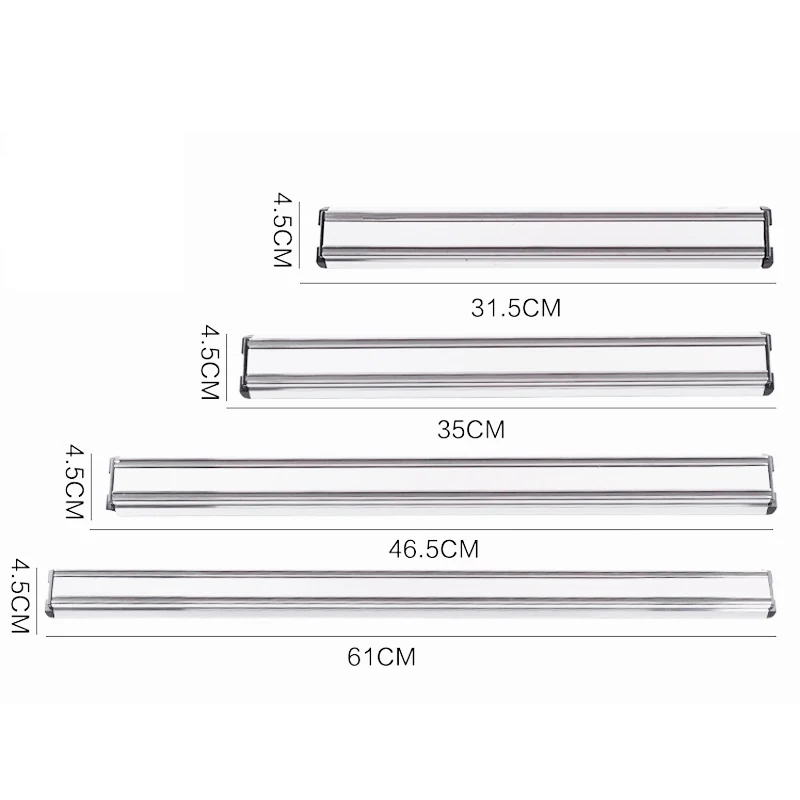 Нержавеющая сталь магнитный держатель для ножей настенное крепление для ножей кухонный Магнит Магнитная полоса Настенный Держатель ножей инструменты