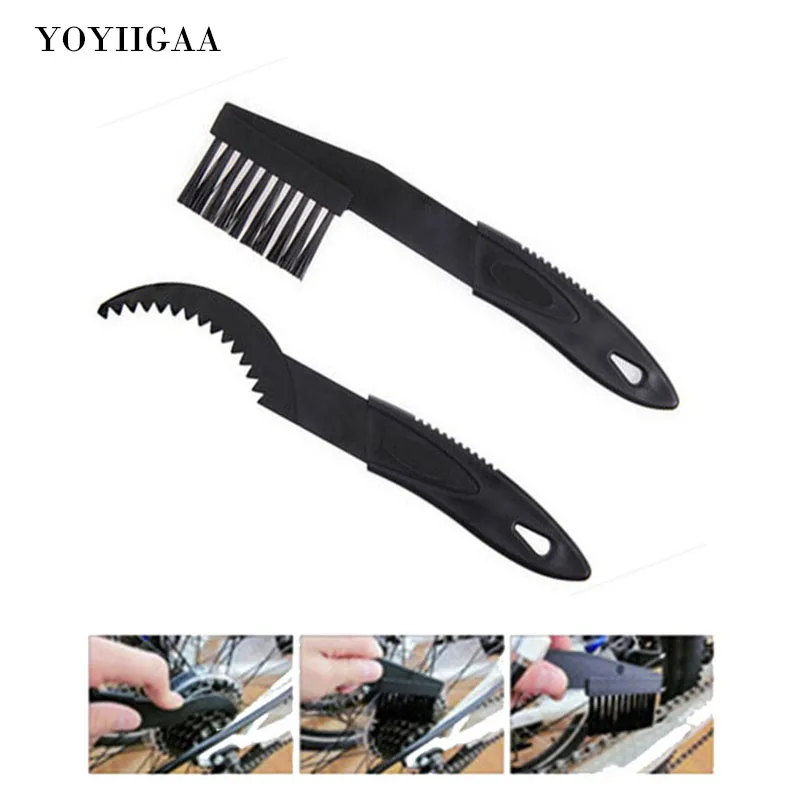 

2PC Bicycle Chain Cleaner Mountain Bike Washing Tool Machine Brushes Scrubber Clean Tool Cycling Bike Chain Cleaner