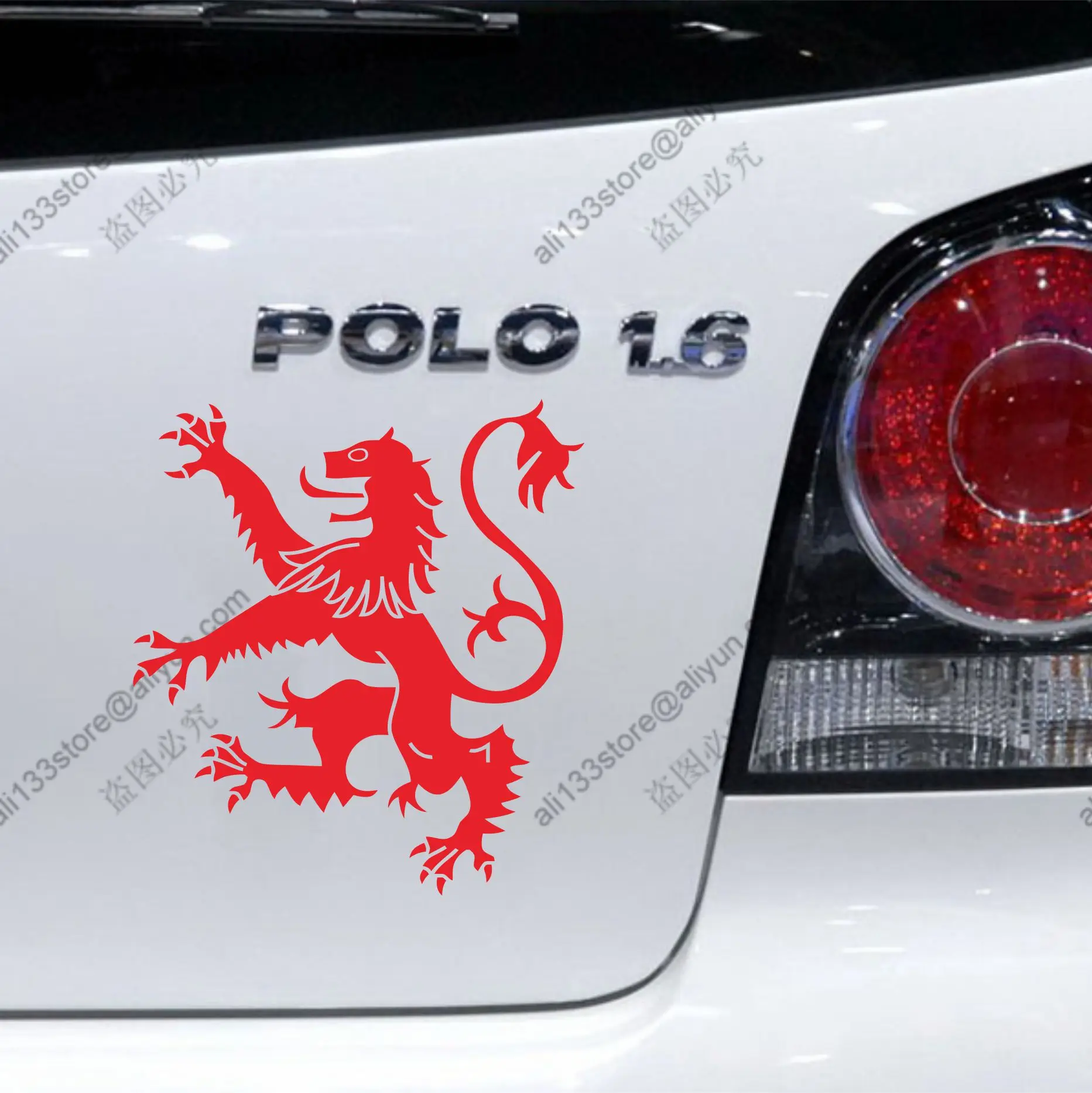 Coat of Arms of Scotland Scottish Lion Car Decal Sticker,red,choose