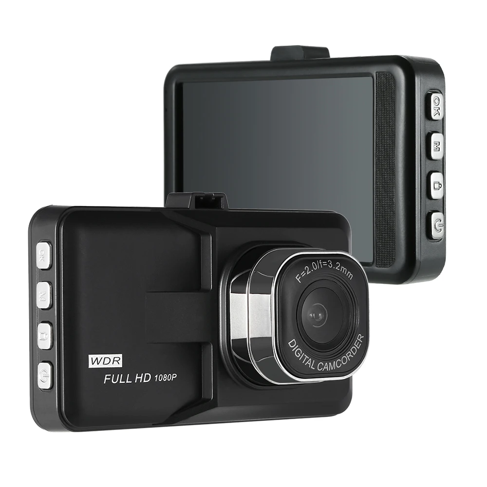 KKMOON 3 in Dash Camera Car DVR Dash Cam Video Recorder LCD FHD 1080P Camcorder  Motion Detection / Loop Recording