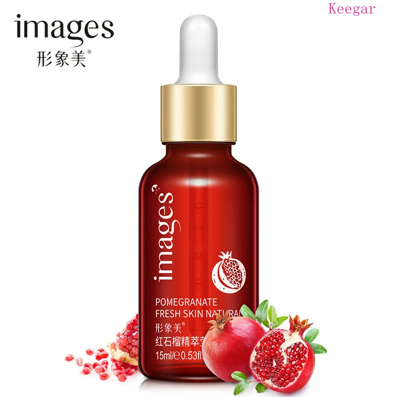 

Images Natural Red Garnet Fragrance Moisturizing Facial Oil Serum Liquid Essence Anti Aging Lift Firming face Day Cream