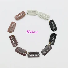 100 шт 24 мм заколки для париков/заколки для париков для наращивания волос/пряди для наращивания волос